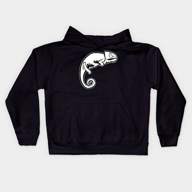 Chameleon Kids Hoodie by BarnawiMT